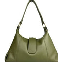 Giada verde vista frontale