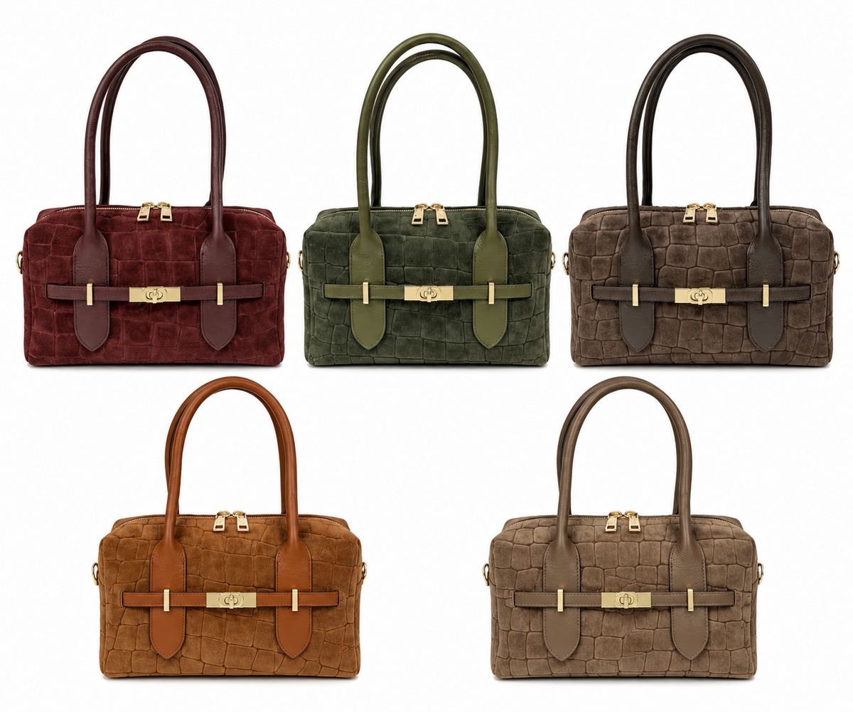 Lavinia Bag nei cinque colori disponibili