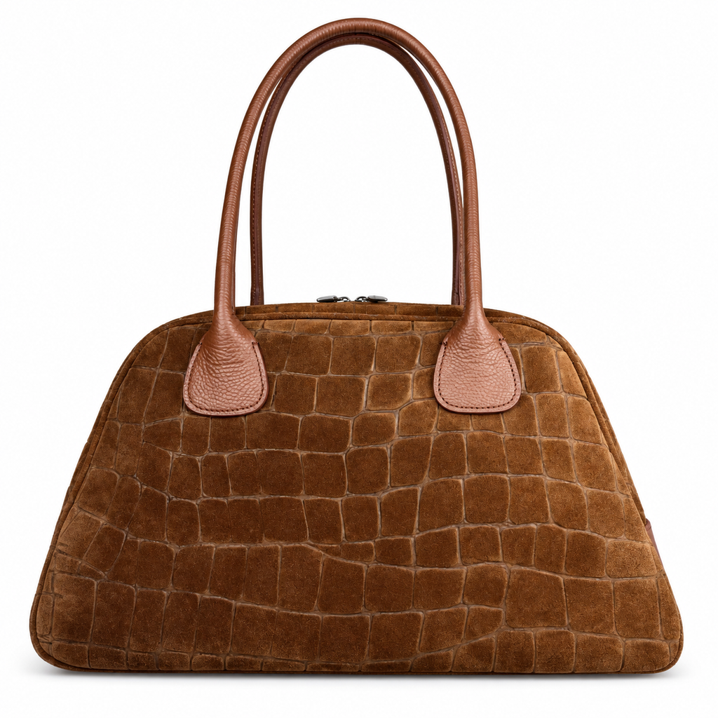 Maxi Bowling Bag articolo 12203 marrone