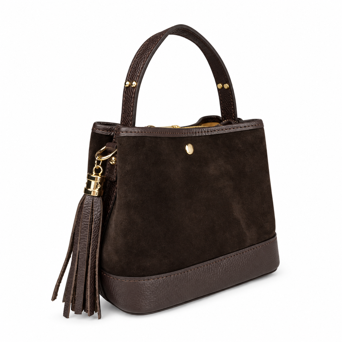 Borsa secchiello 6178 small testa di moro su fondo bianco