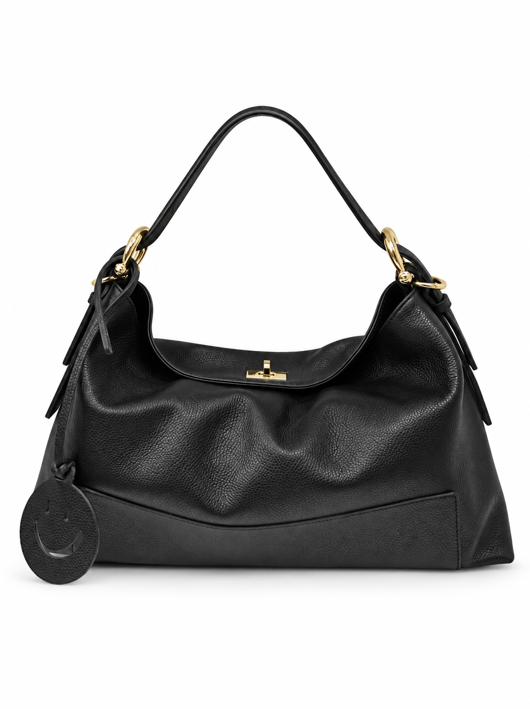 Borsa Smile Nera frontale