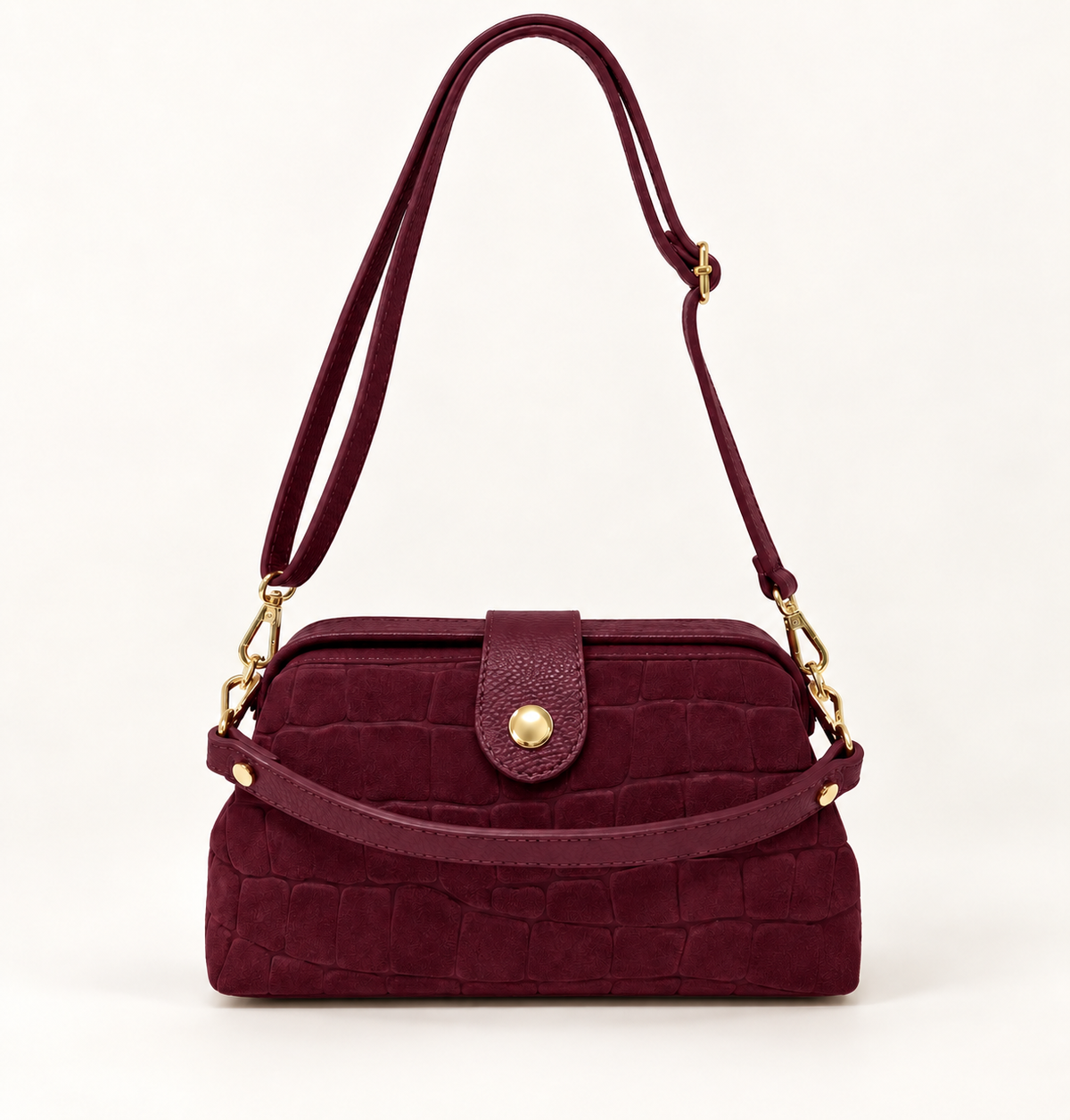 Borsa Soleil colore Bordeaux